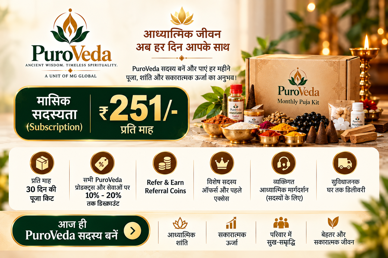 PuroVeda Membership